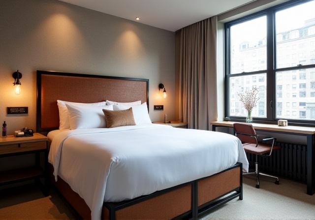 Boutique Hotel NYC Industrial Chic